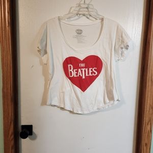 The Beatles Crop Top T-shirt